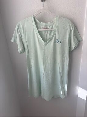 Victoria's Secret Mint Green V-Neck "Love" Dress